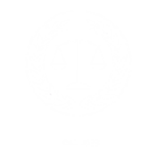 white lawsoc logo sticker